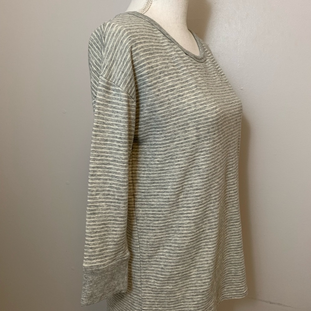 Standard James Perse Stripe Estilo Cotton Pullover Gem